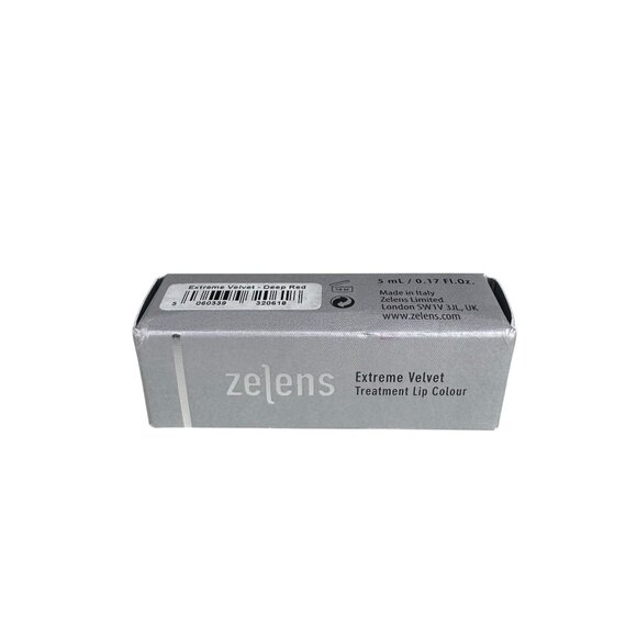Zelens Extreme Velvet Treatment Lip Colour Deep Red 5ml Moisturising Lipstick - Picture 1 of 6
